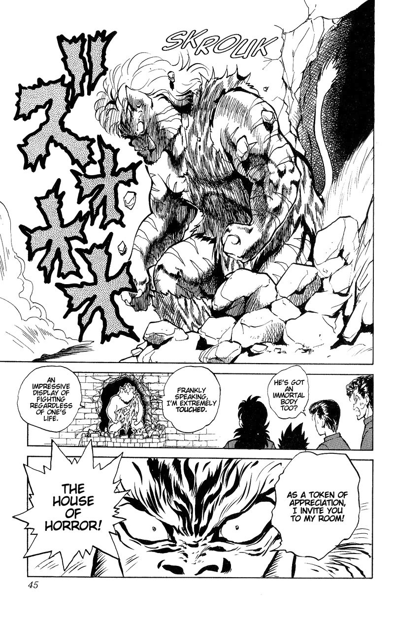 Yu Yu Hakusho Chapter 37 page 19 - Chapter 37: Double Edged Sword