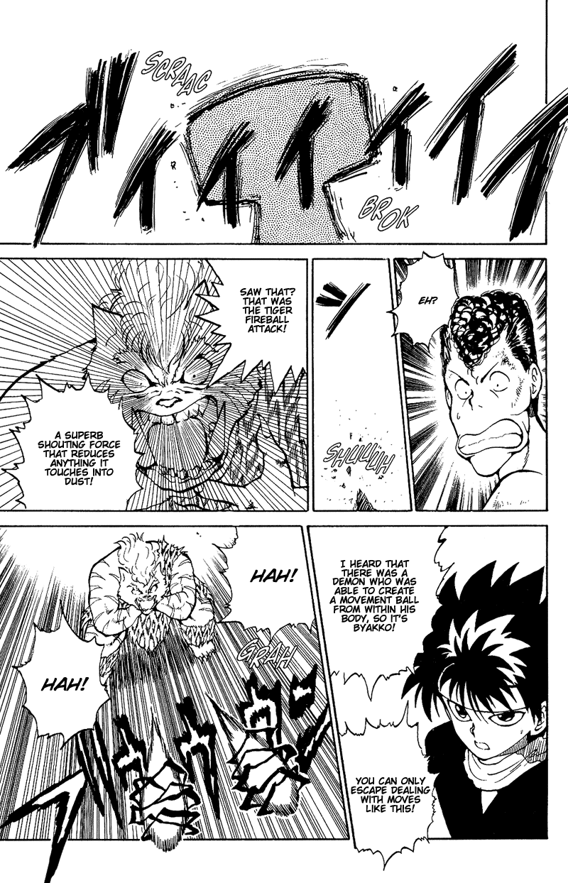 Yu Yu Hakusho Chapter 38 page 9 - Chapter 38