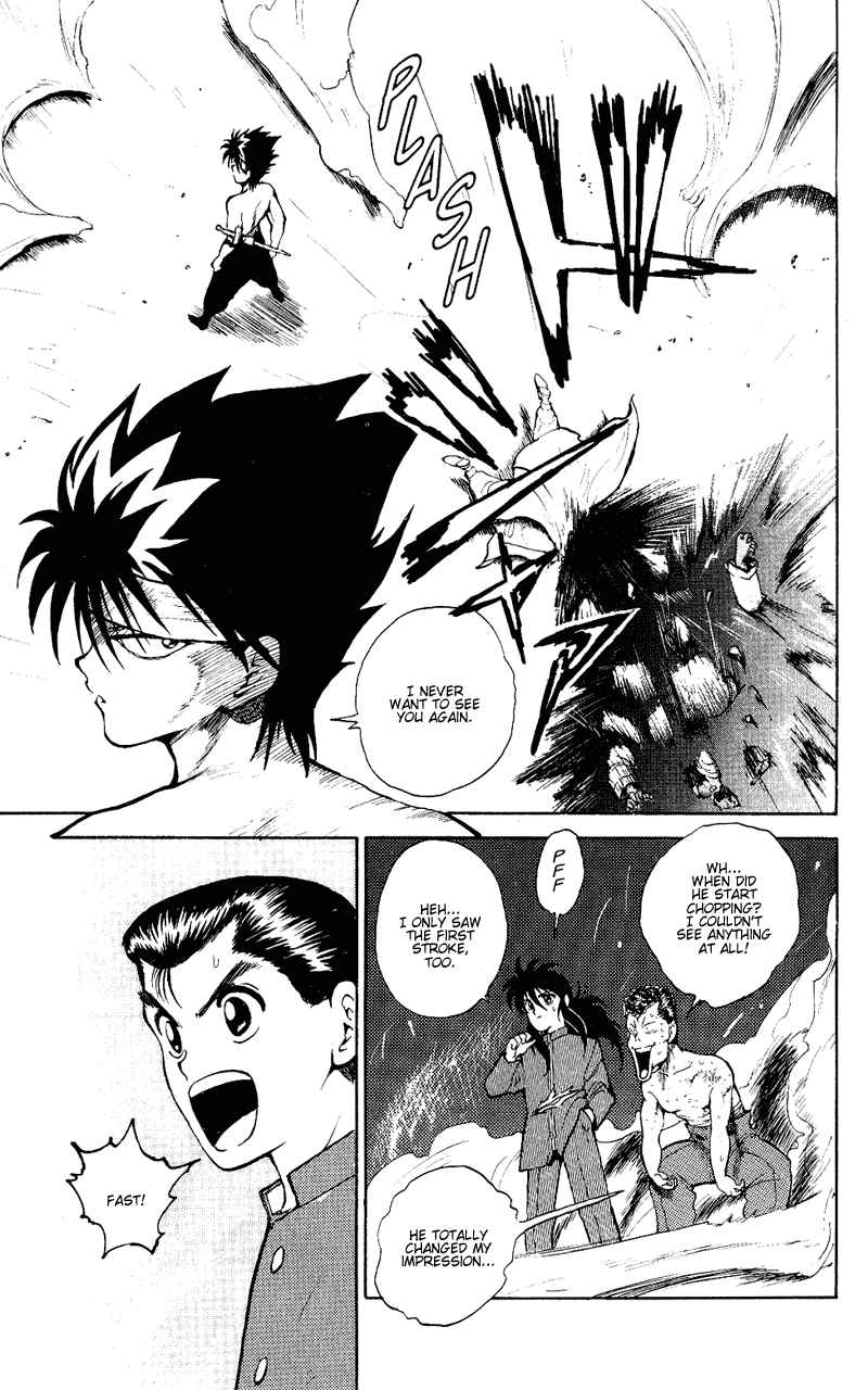 Yu Yu Hakusho Chapter 39 page 16 - Chapter 39