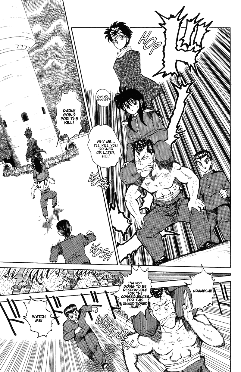 Yu Yu Hakusho Chapter 40 page 14 - Chapter 40