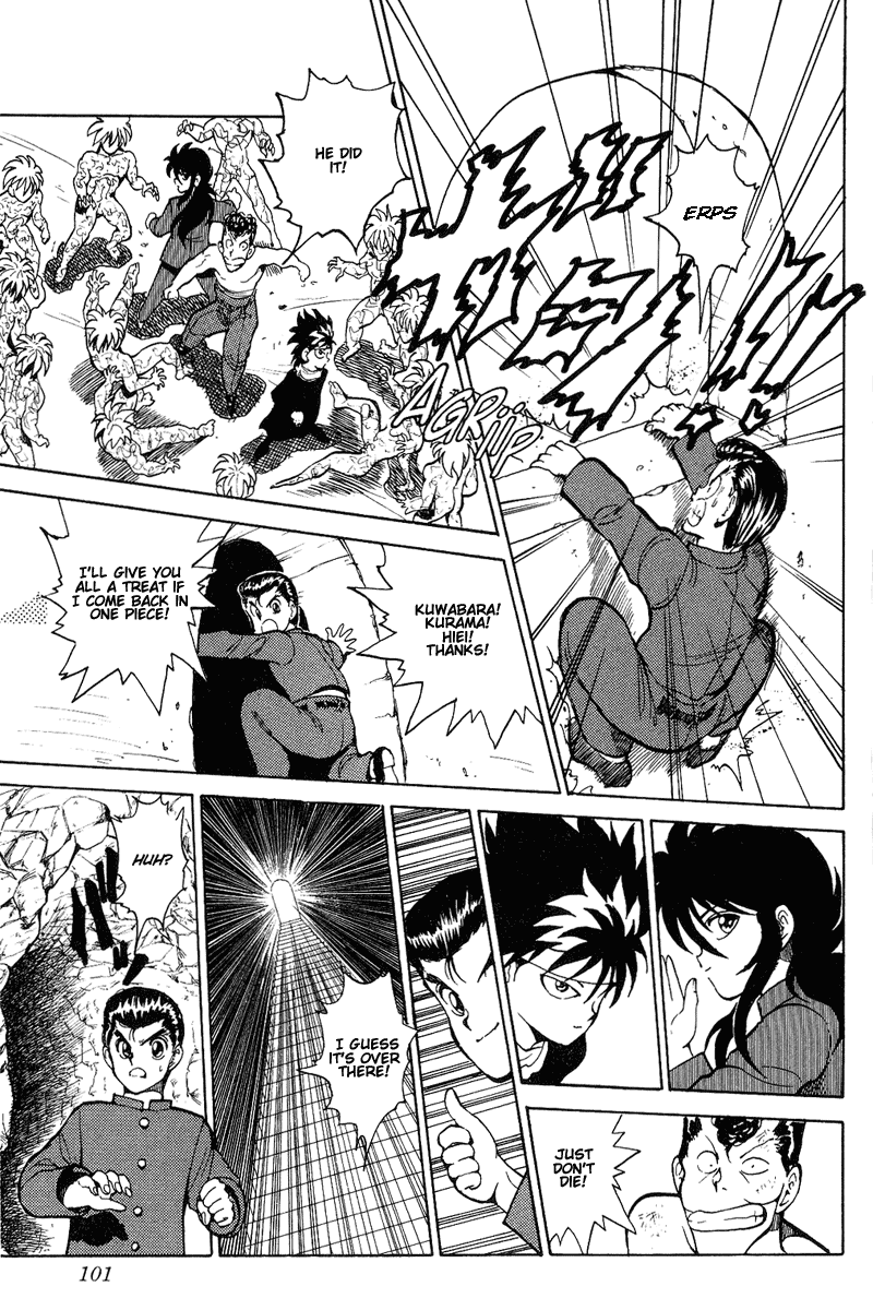 Yu Yu Hakusho Chapter 40 page 16 - Chapter 40