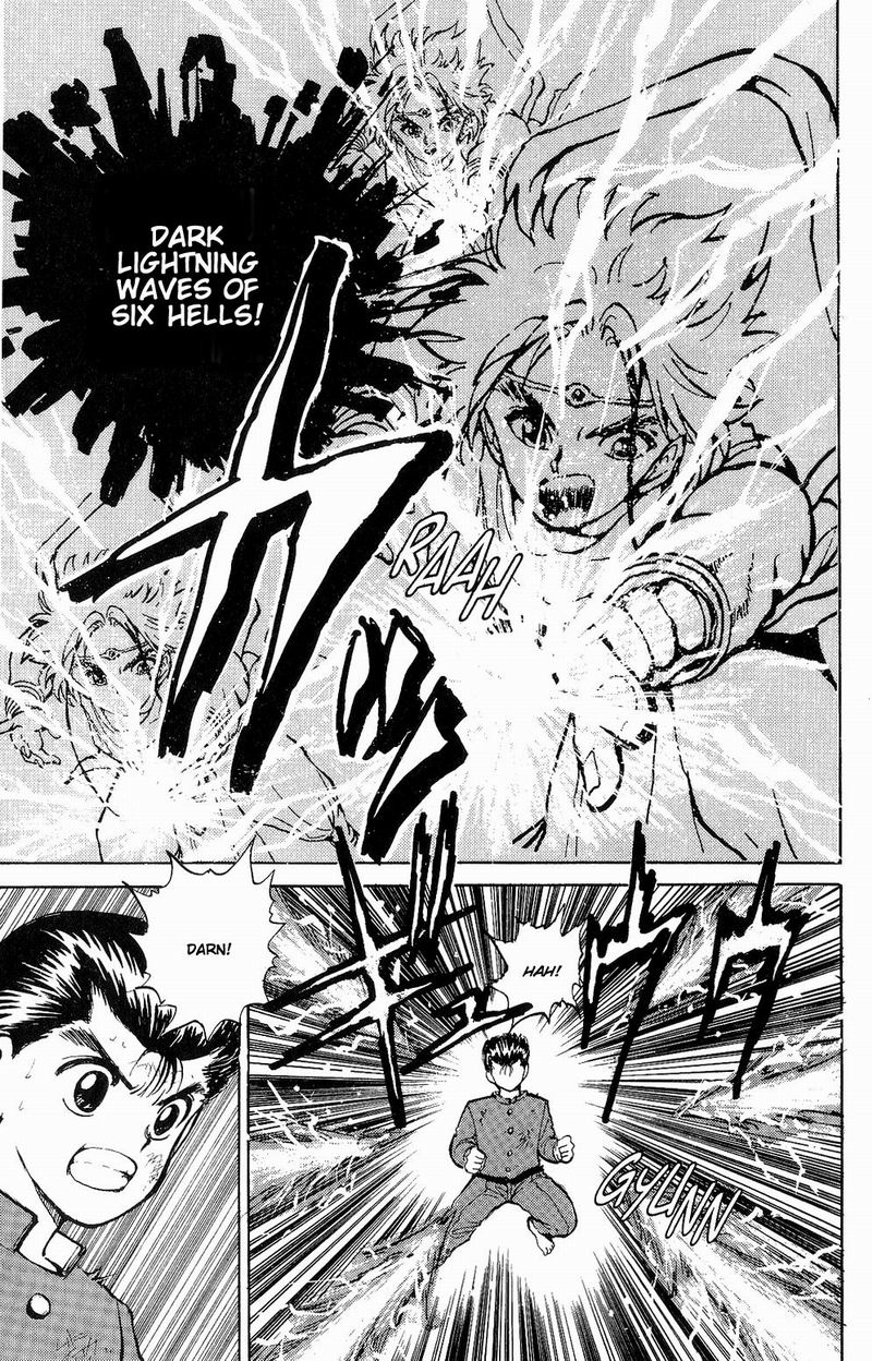 Yu Yu Hakusho Chapter 42 page 12 - Chapter 42: Demonic Typhoon of Darkness!