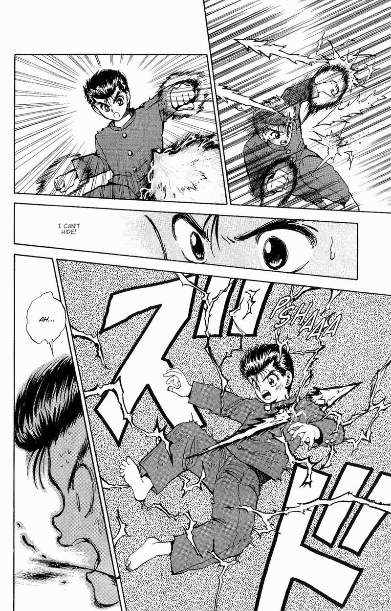 Yu Yu Hakusho Chapter 42 page 13 - Chapter 42: Demonic Typhoon of Darkness!