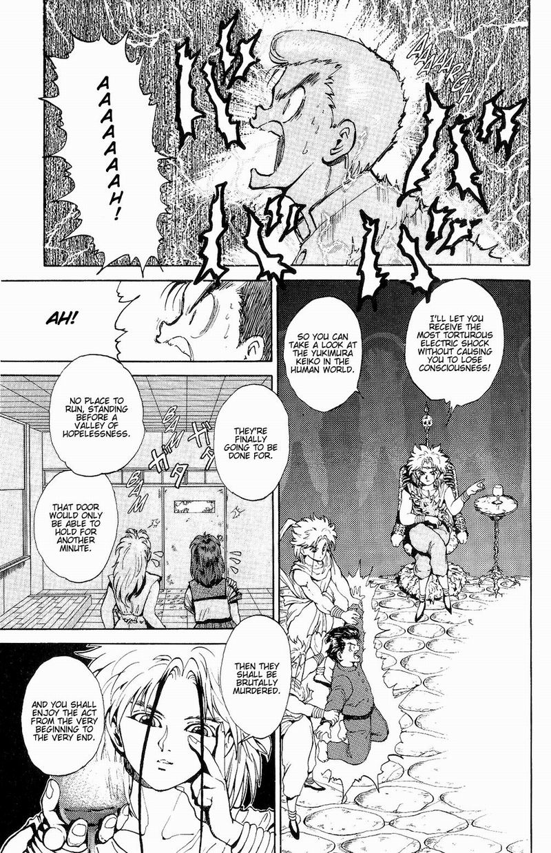 Yu Yu Hakusho Chapter 42 page 16 - Chapter 42: Demonic Typhoon of Darkness!