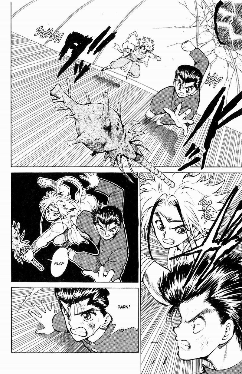 Yu Yu Hakusho Chapter 42 page 2 - Chapter 42: Demonic Typhoon of Darkness!