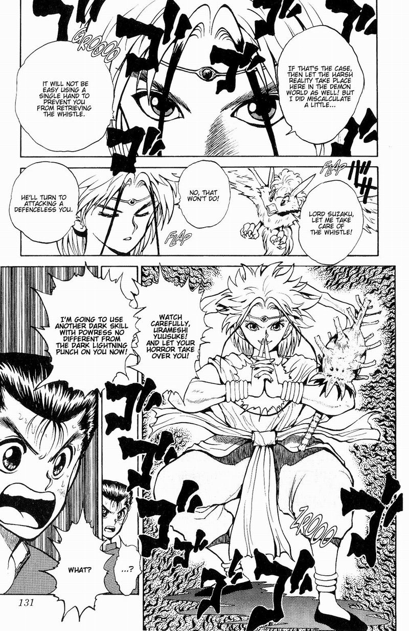 Yu Yu Hakusho Chapter 42 page 6 - Chapter 42: Demonic Typhoon of Darkness!