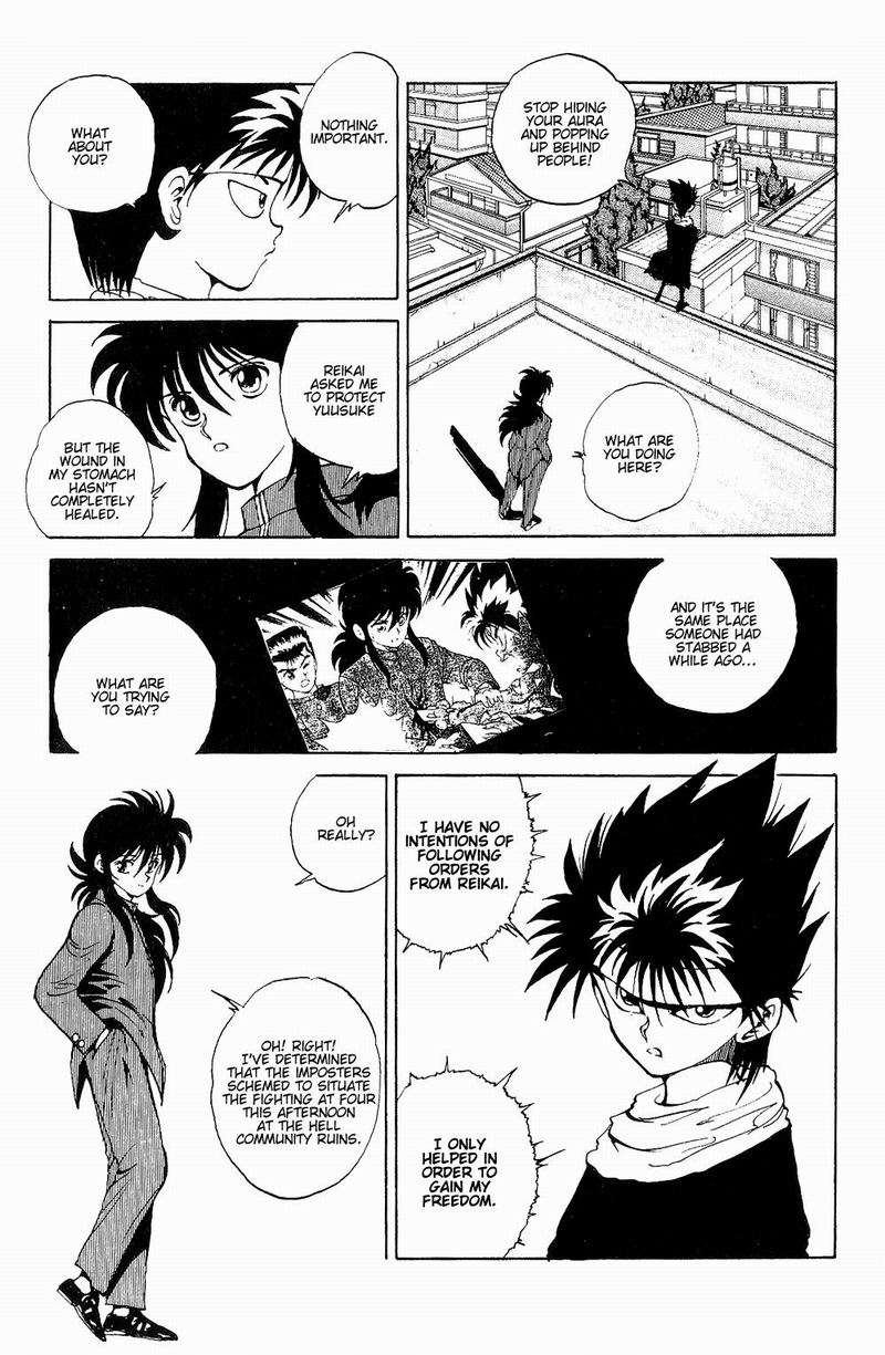 Yu Yu Hakusho Chapter 45 page 10 - Chapter 45