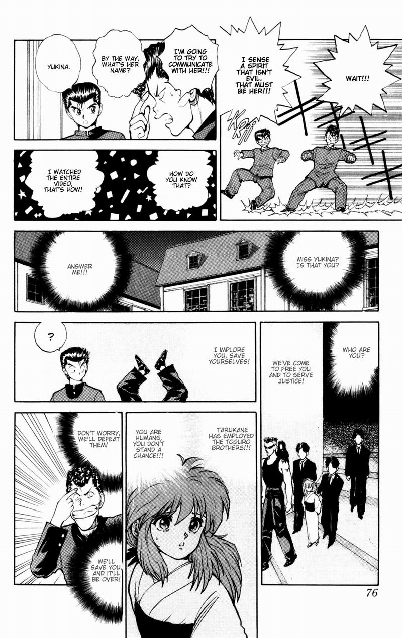 Yu Yu Hakusho Chapter 49 page 9 - Chapter 49