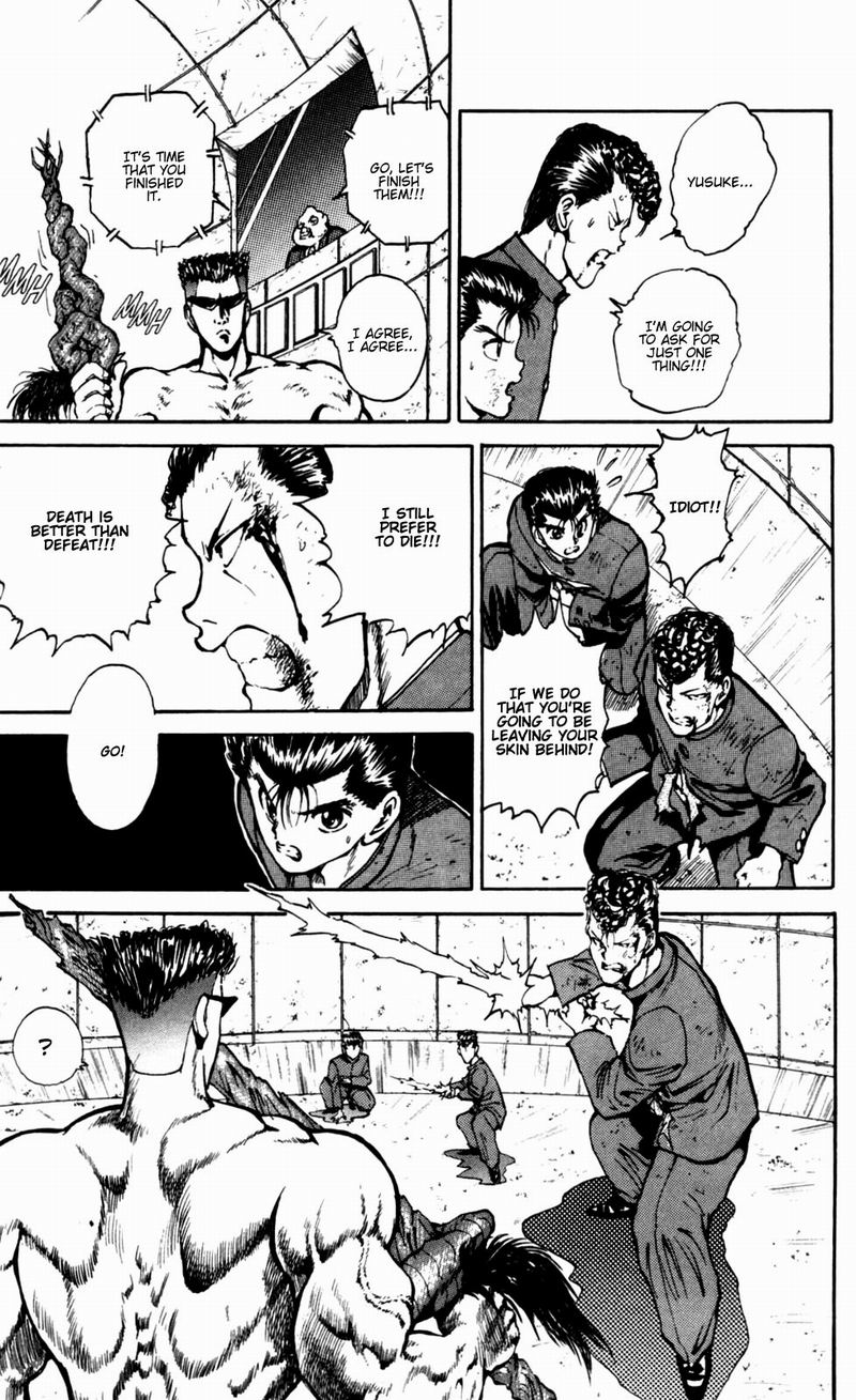 Yu Yu Hakusho Chapter 50 page 10 - Chapter 50