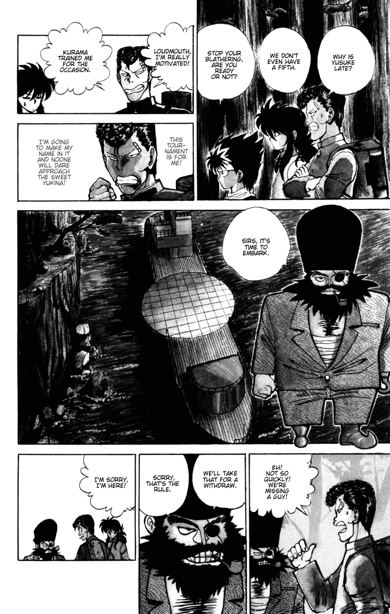 Yu Yu Hakusho Chapter 52 page 6 - Chapter 52