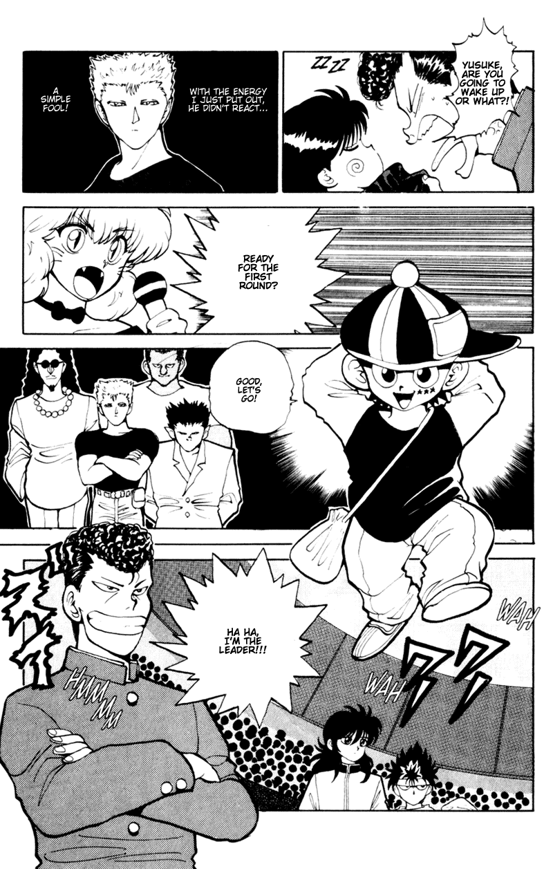 Yu Yu Hakusho Chapter 54 page 11 - Chapter 54