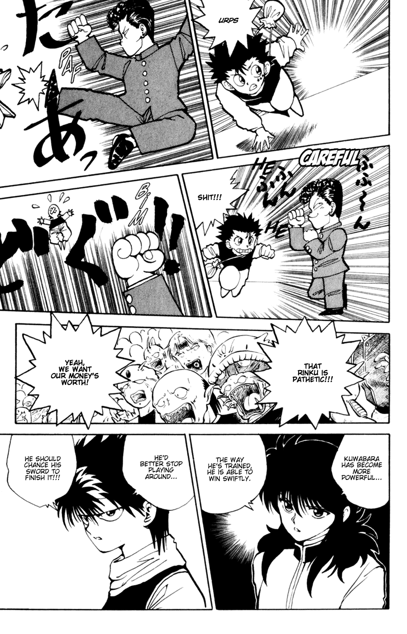 Yu Yu Hakusho Chapter 54 page 15 - Chapter 54