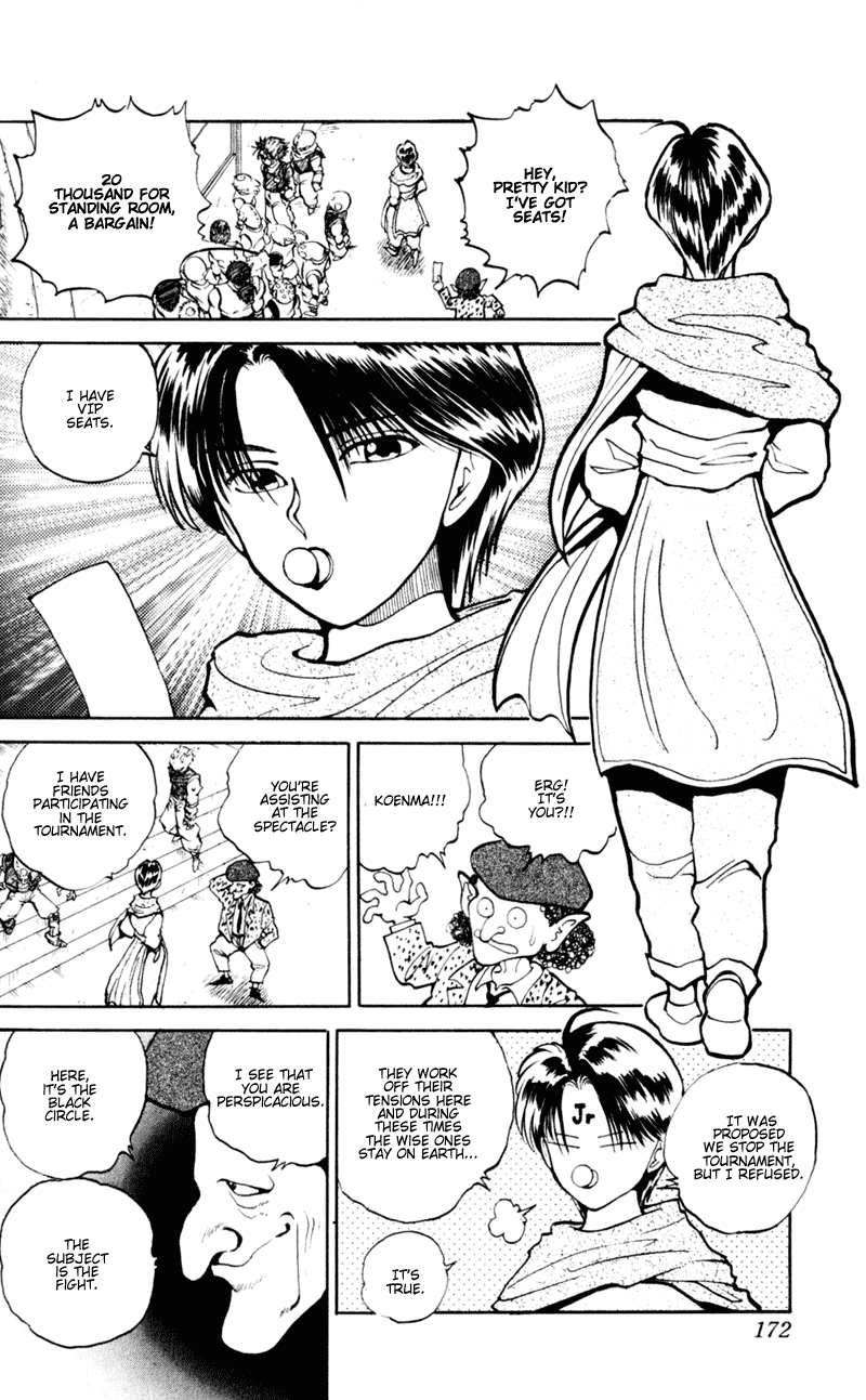 Yu Yu Hakusho Chapter 54 page 6 - Chapter 54