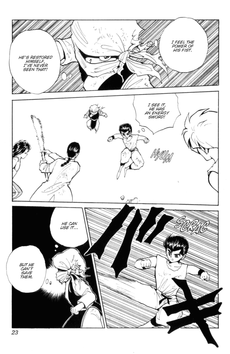 Yu Yu Hakusho Chapter 64 page 20 - Chapter 64
