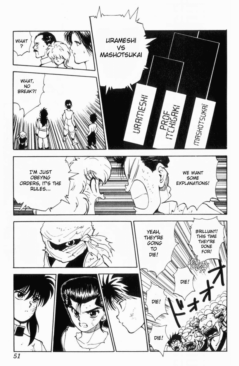 Yu Yu Hakusho Chapter 66 page 5 - Chapter 66