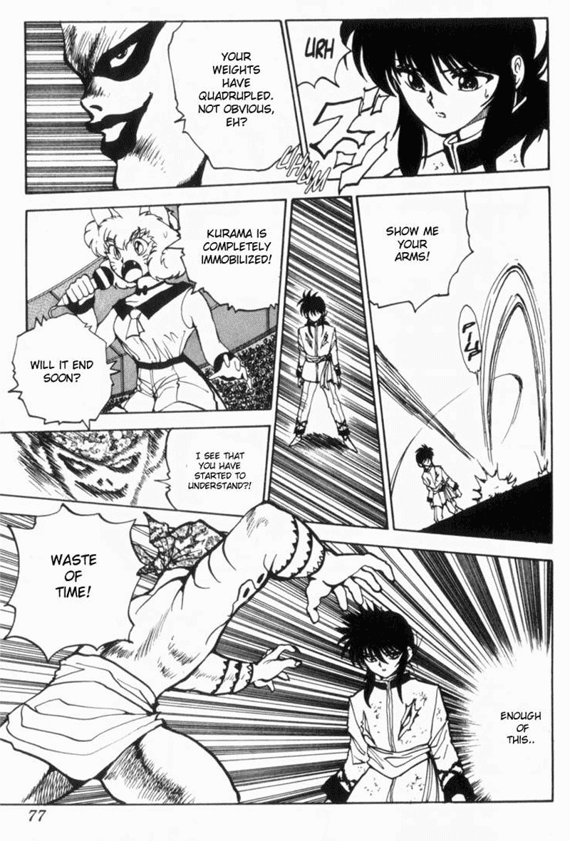 Yu Yu Hakusho Chapter 67 page 11 - Chapter 67