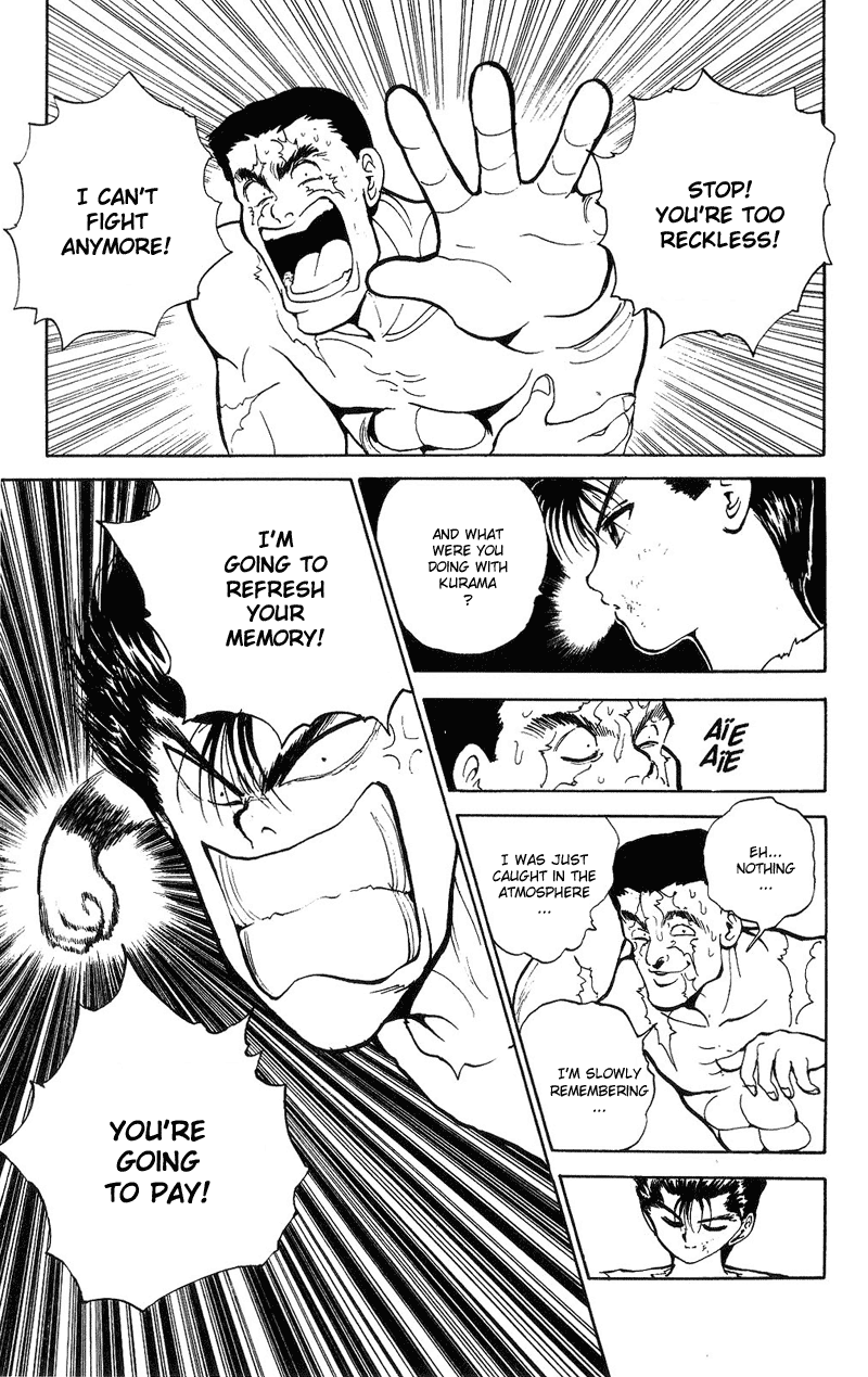 Yu Yu Hakusho Chapter 70 page 3 - Chapter 70