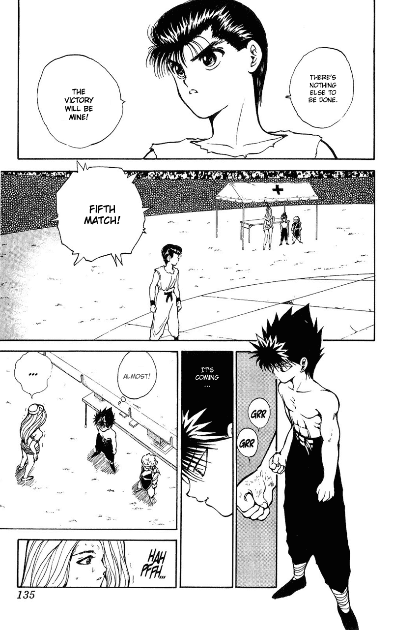Yu Yu Hakusho Chapter 70 page 8 - Chapter 70
