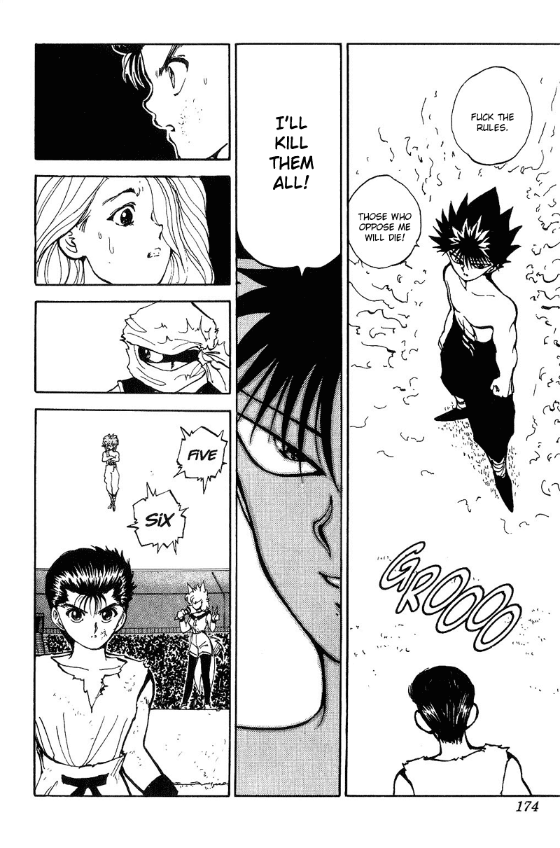 Yu Yu Hakusho Chapter 72 page 6 - Chapter 72