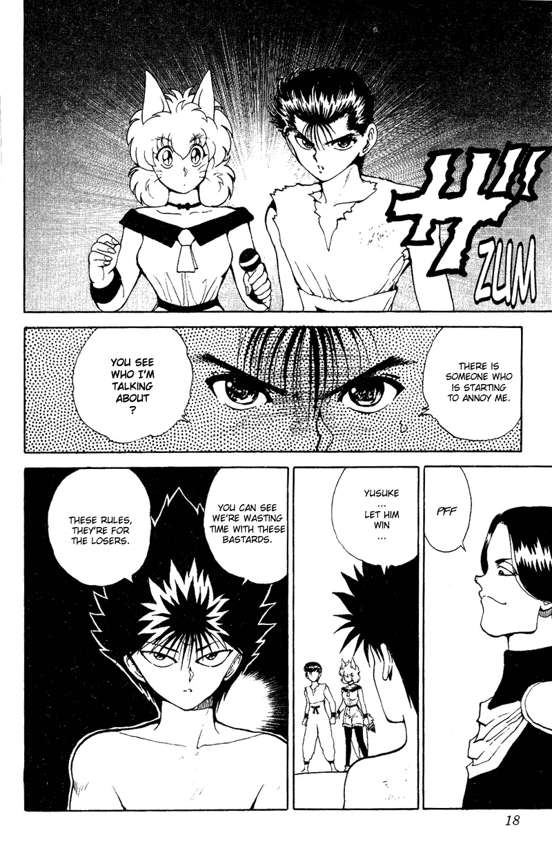 Yu Yu Hakusho Chapter 73 page 15 - Chapter 73