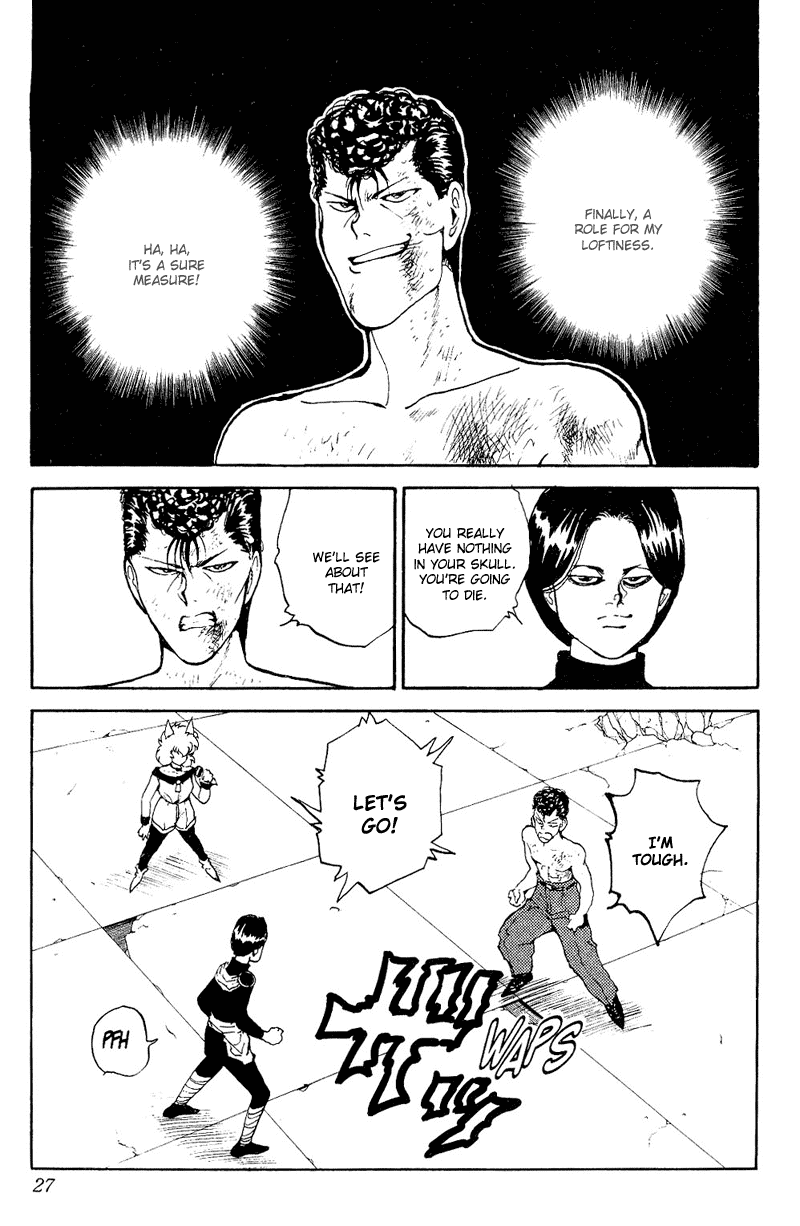 Yu Yu Hakusho Chapter 73 page 24 - Chapter 73
