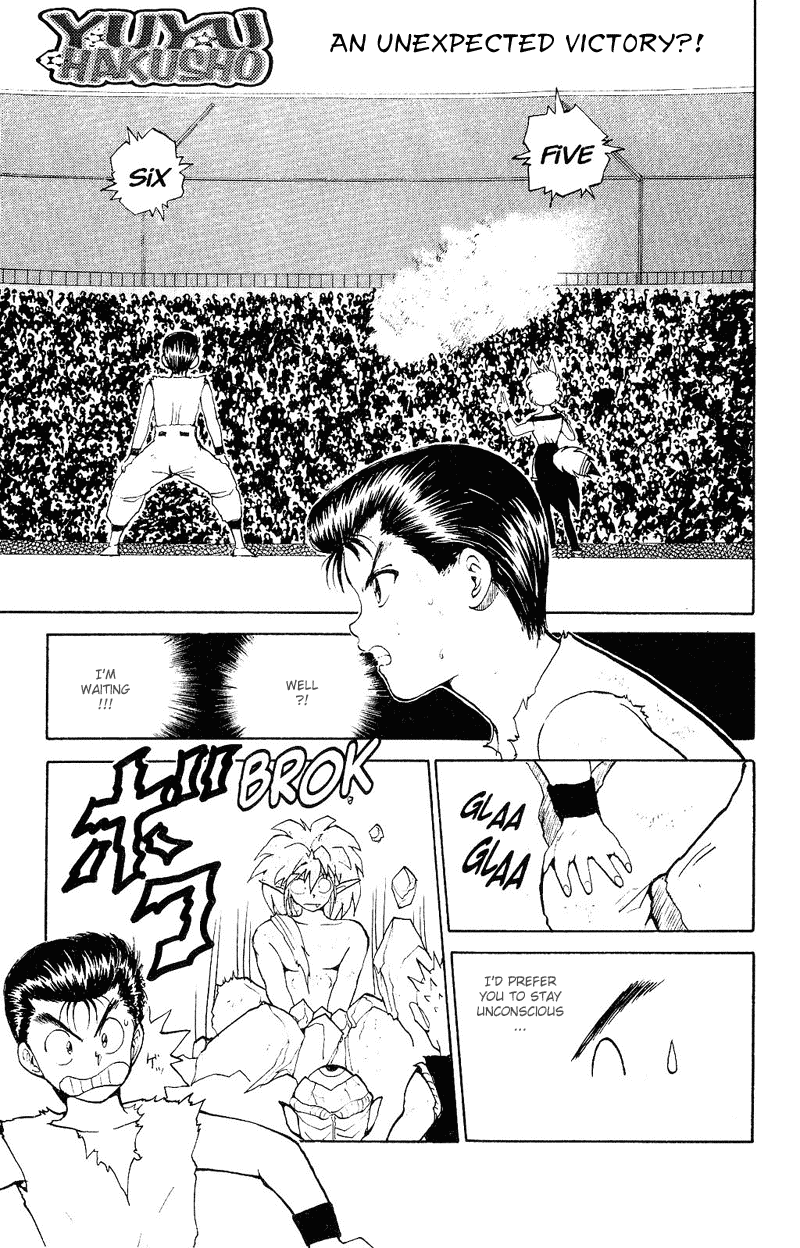 Yu Yu Hakusho Chapter 73 page 5 - Chapter 73