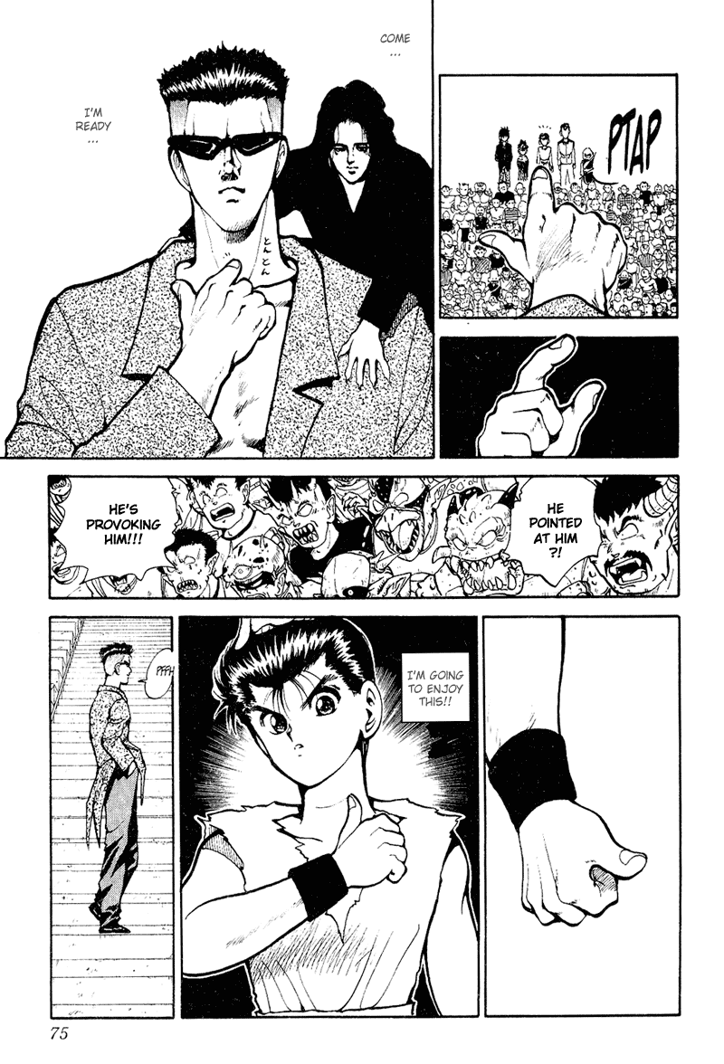 Yu Yu Hakusho Chapter 76 page 7 - Chapter 76