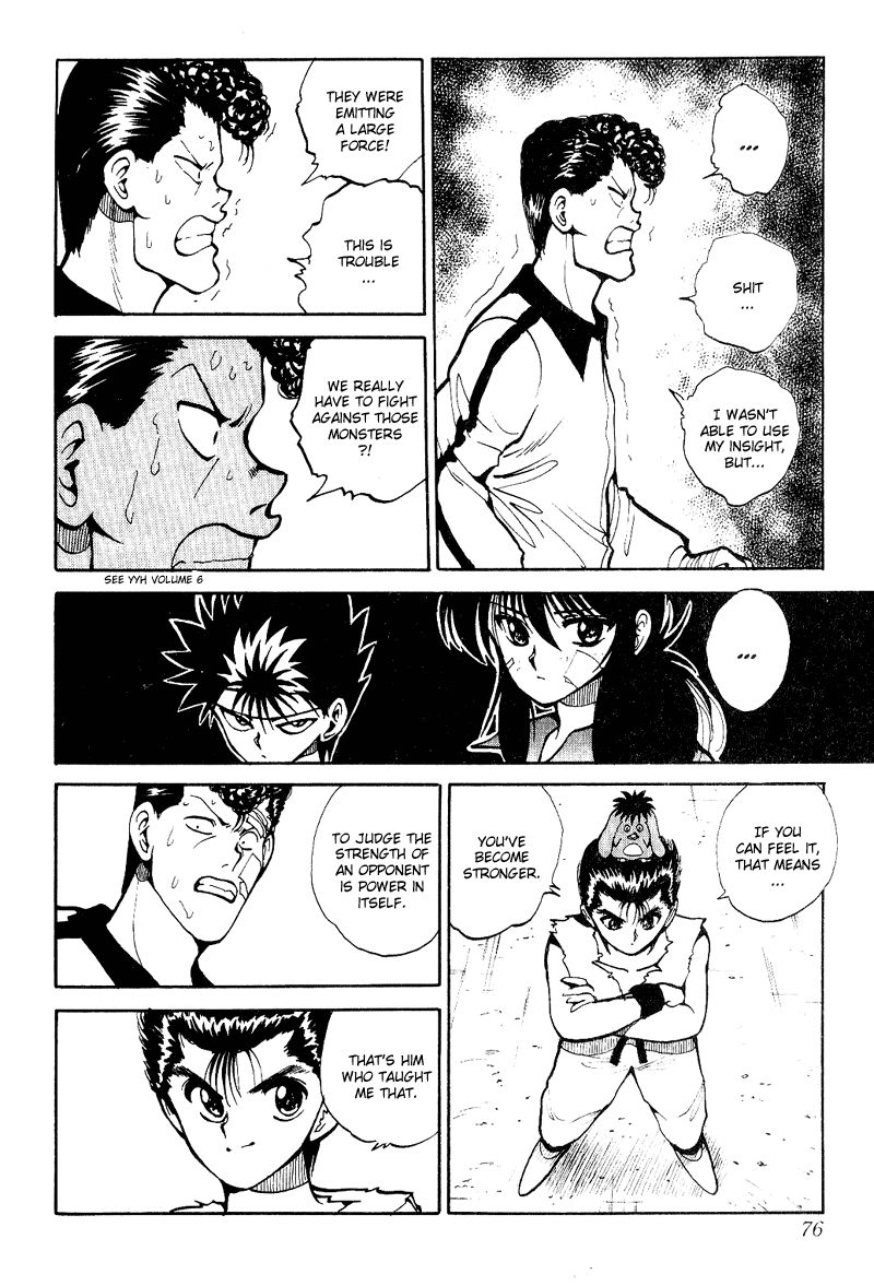 Yu Yu Hakusho Chapter 76 page 8 - Chapter 76