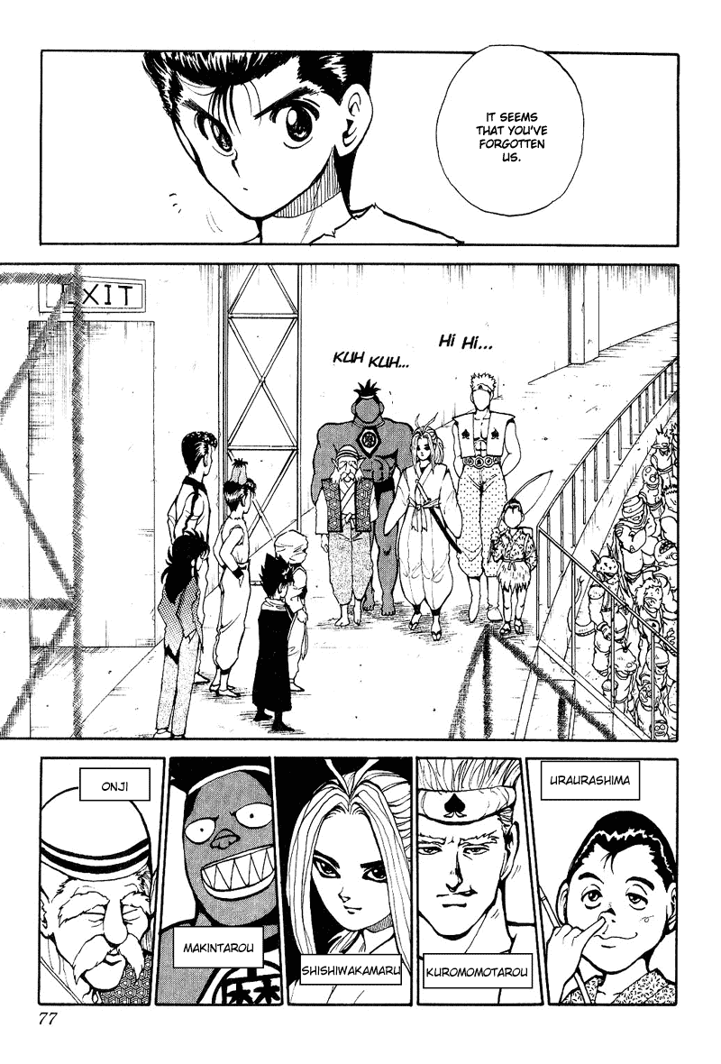 Yu Yu Hakusho Chapter 76 page 9 - Chapter 76