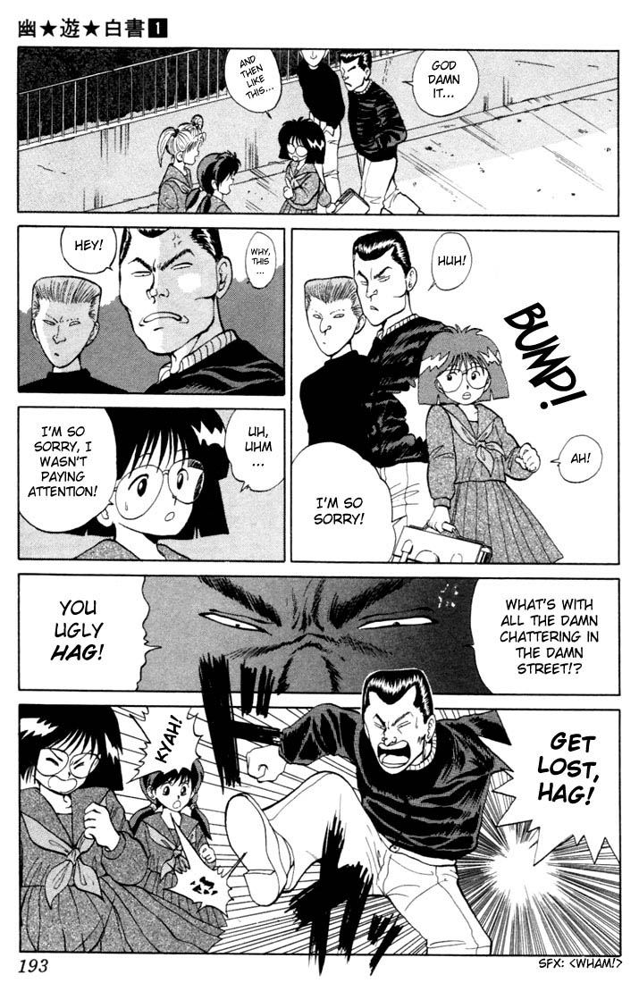 Yu Yu Hakusho Chapter 8 page 15 - Chapter 8