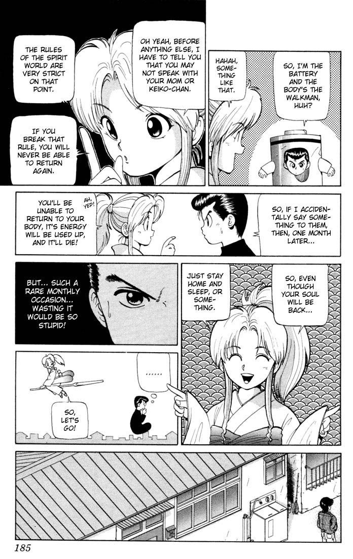 Yu Yu Hakusho Chapter 8 page 7 - Chapter 8
