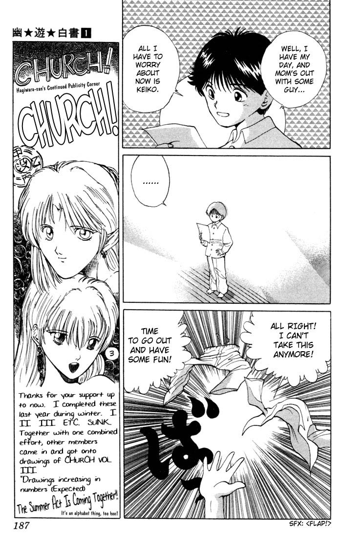 Yu Yu Hakusho Chapter 8 page 9 - Chapter 8