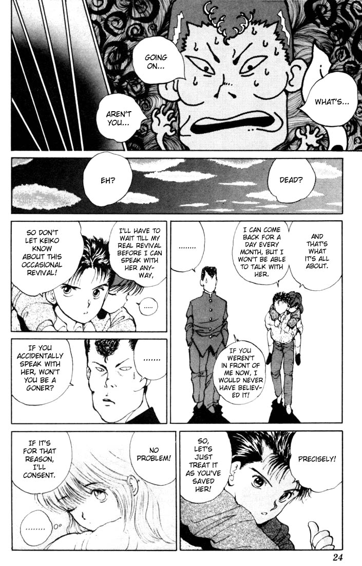 Yu Yu Hakusho Chapter 9 page 20 - Chapter 9