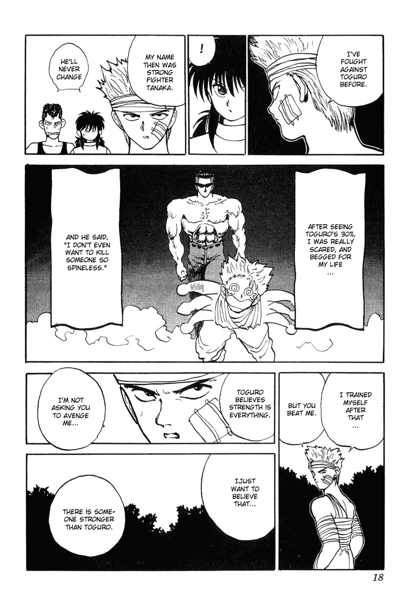 Yu Yu Hakusho Chapter 92 page 14 - Chapter 92