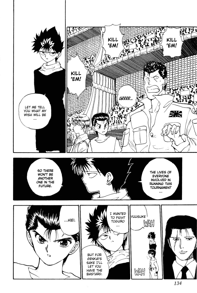 Yu Yu Hakusho Chapter 98 page 6 - Chapter 98