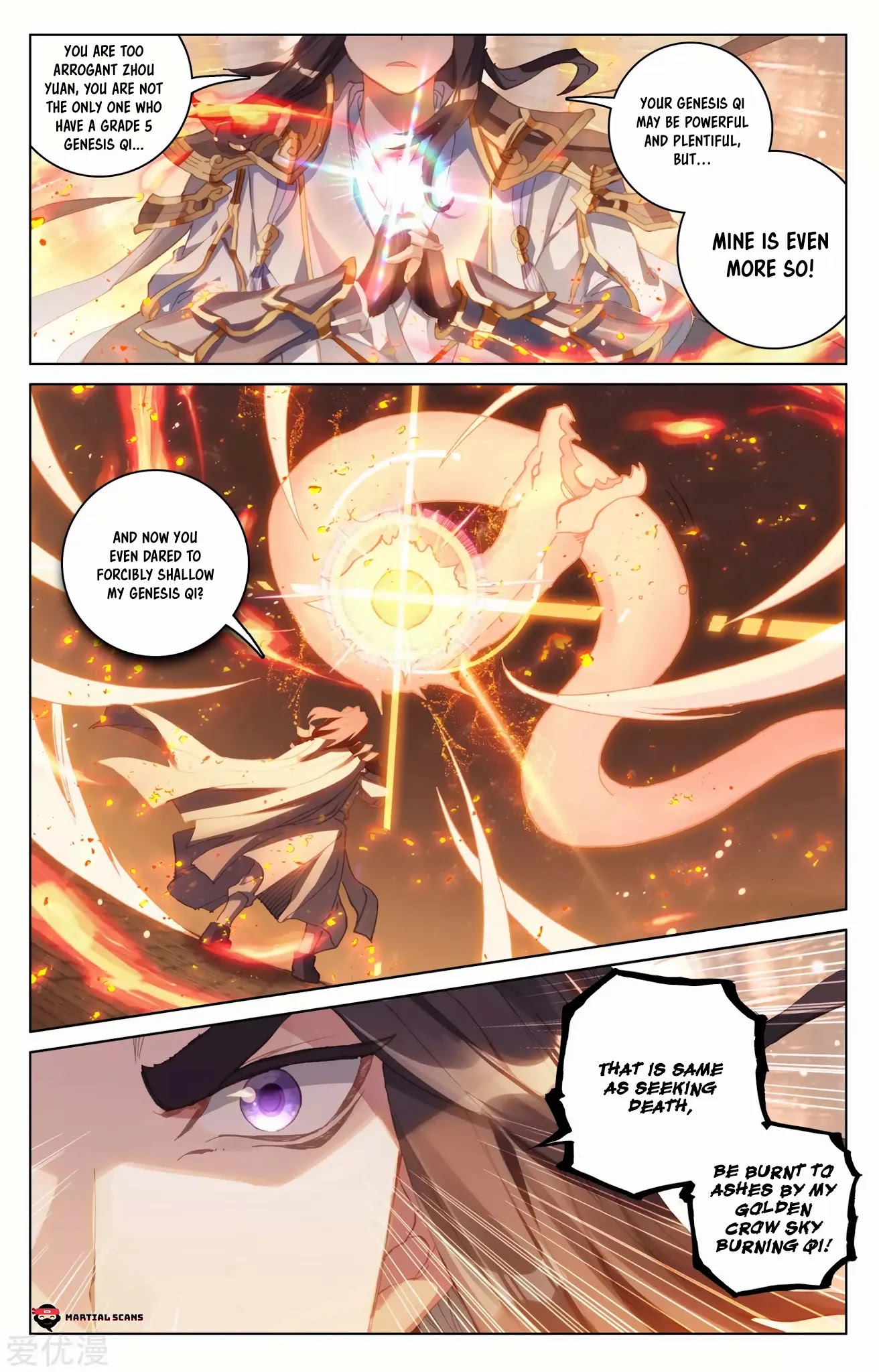 Yuan Zun Chapter 114 page 3 - Chapter 114: Python Devours Crow
