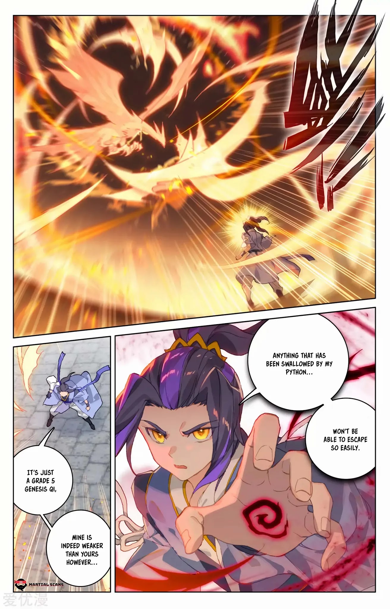 Yuan Zun Chapter 114 page 4 - Chapter 114: Python Devours Crow