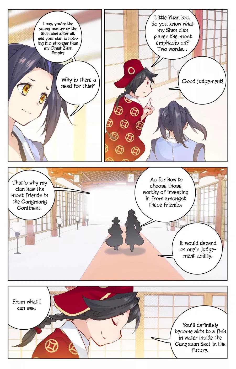 Yuan Zun Chapter 125 page 14 - Chapter 125: Entering a Sect [Part 2]