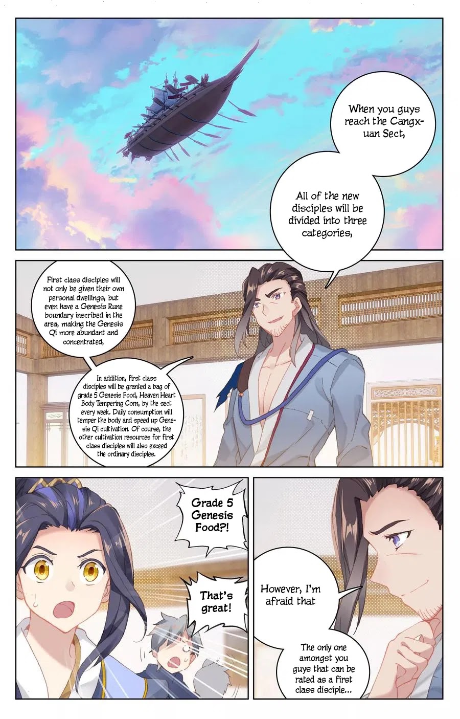 Yuan Zun Chapter 125 page 2 - Chapter 125: Entering a Sect [Part 2]