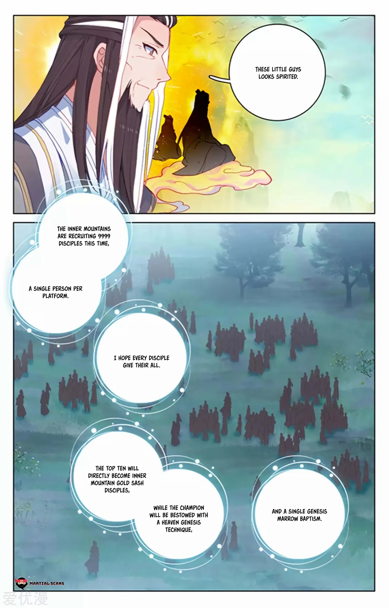 Yuan Zun Chapter 154 page 8 - Chapter 154: The Six Hegemons