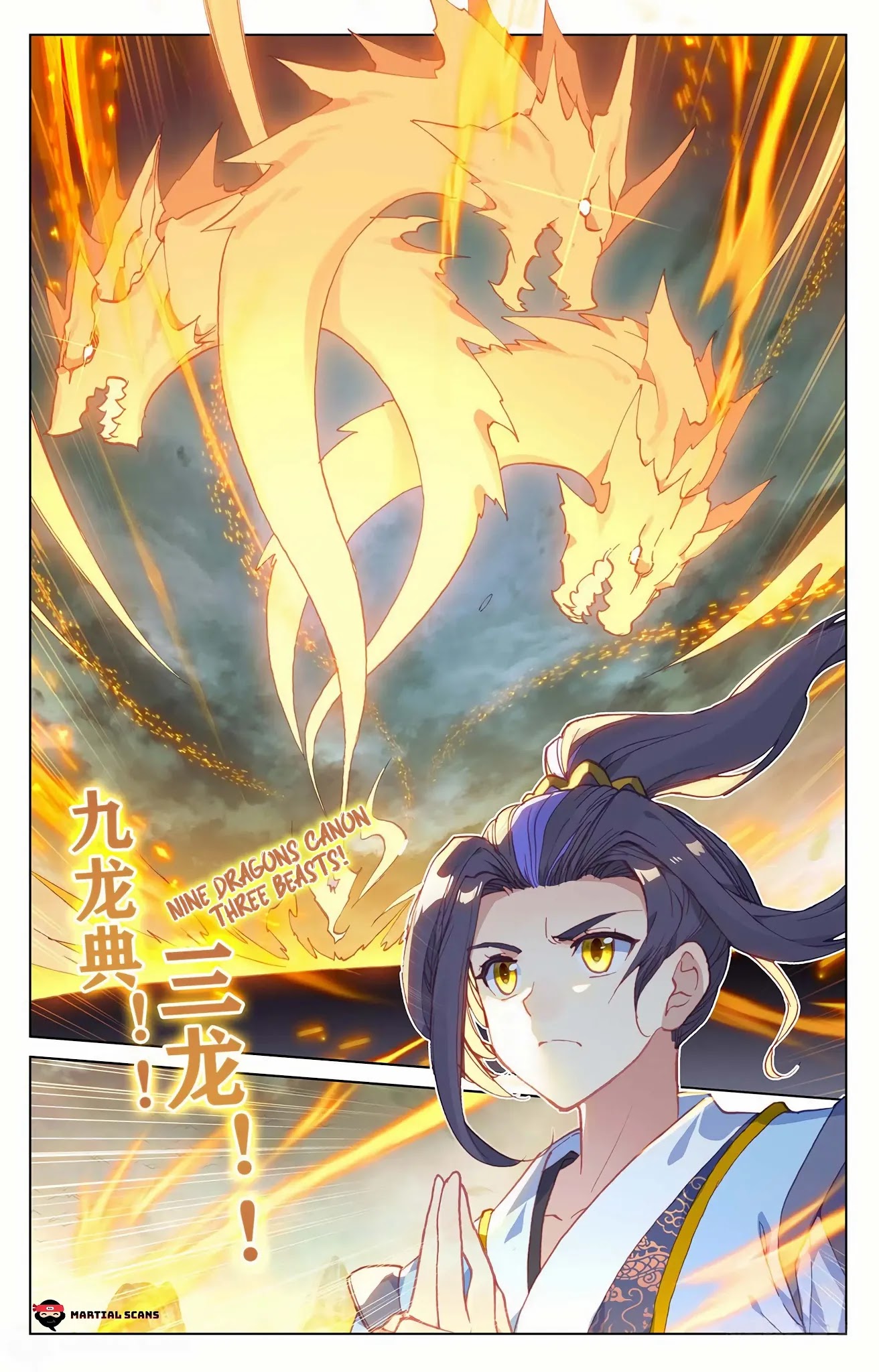 Yuan Zun Chapter 158 page 2 - Chapter 158: Might of the Nine Dragons Canon