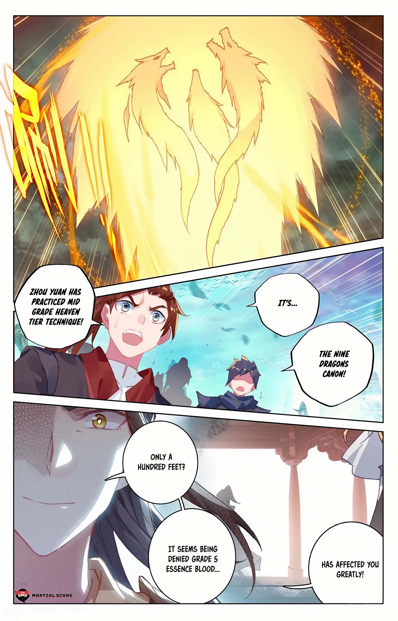 Yuan Zun Chapter 158 page 3 - Chapter 158: Might of the Nine Dragons Canon