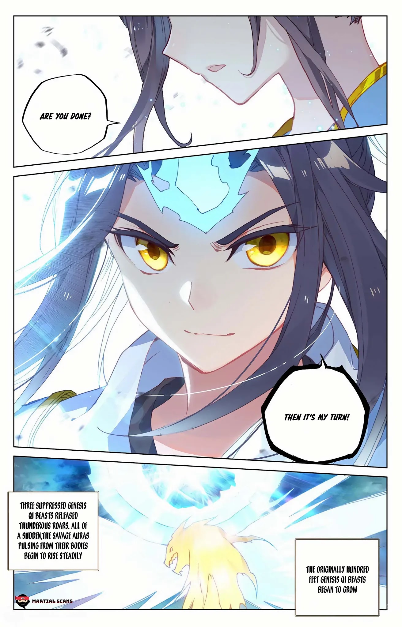 Yuan Zun Chapter 158 page 7 - Chapter 158: Might of the Nine Dragons Canon