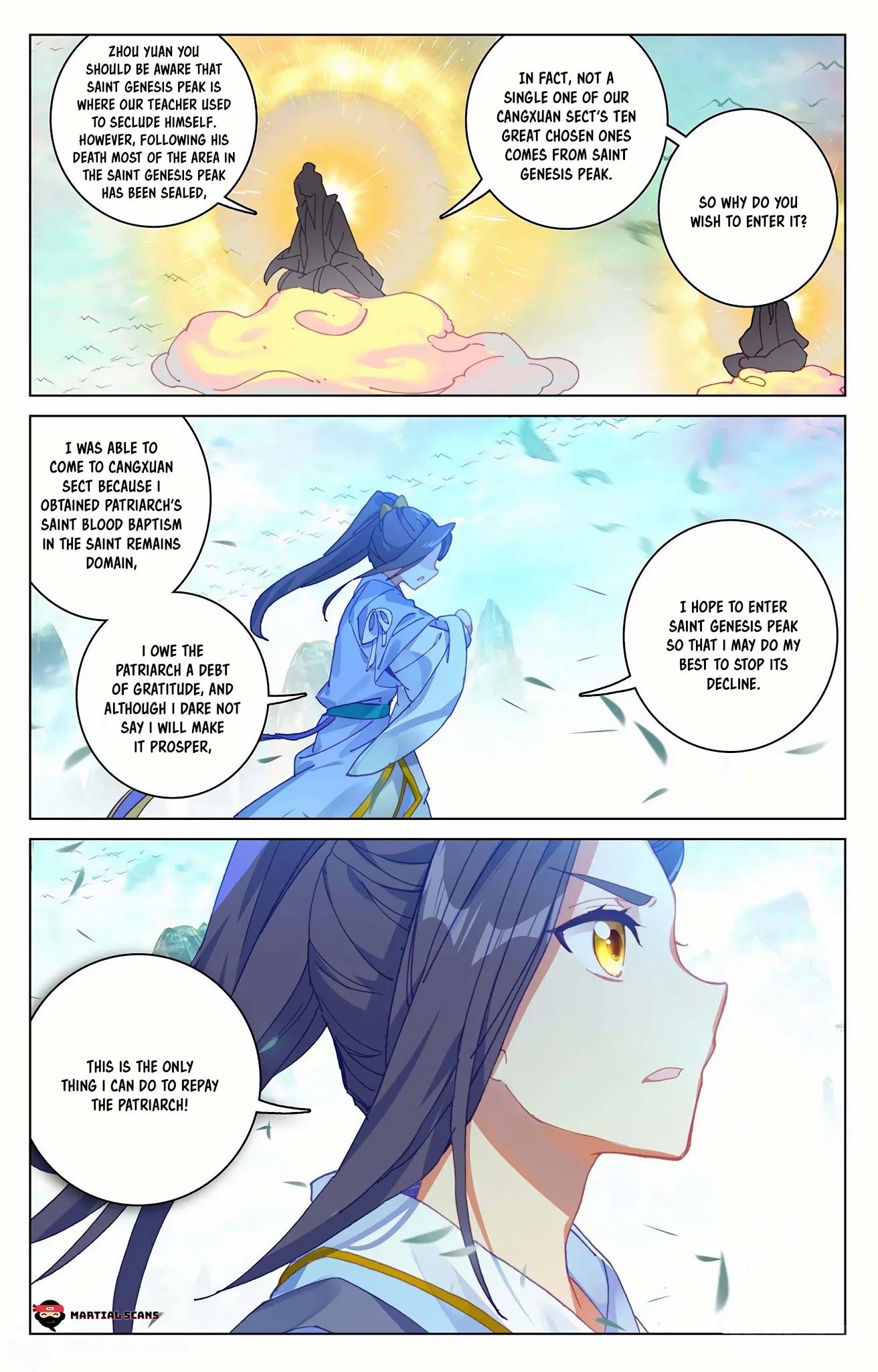 Yuan Zun Chapter 160 page 9 - Chapter 160: Choosing A Peak