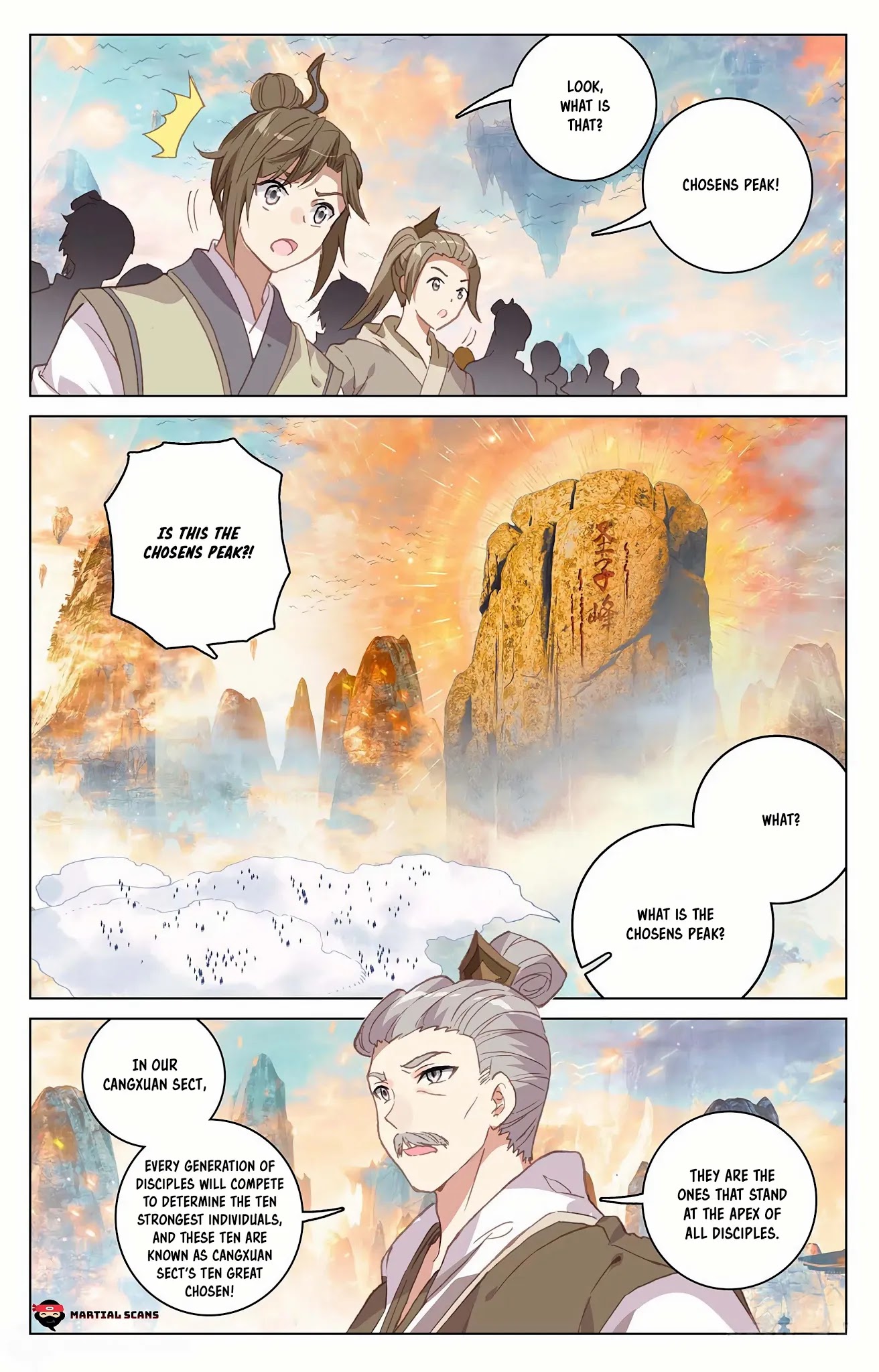 Yuan Zun Chapter 161.5 page 3 - Chapter 161.5: Chosens Peak