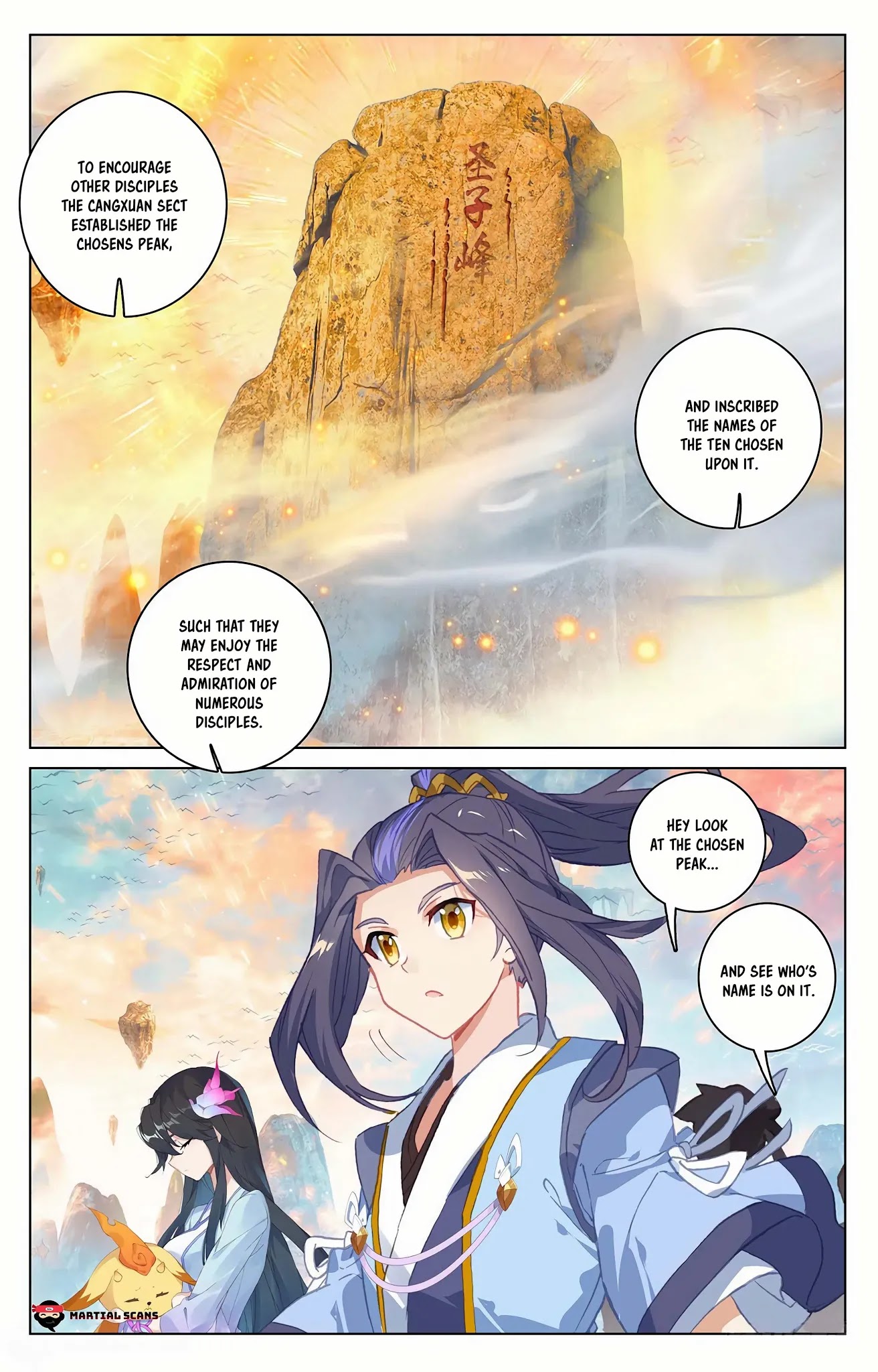 Yuan Zun Chapter 161.5 page 4 - Chapter 161.5: Chosens Peak