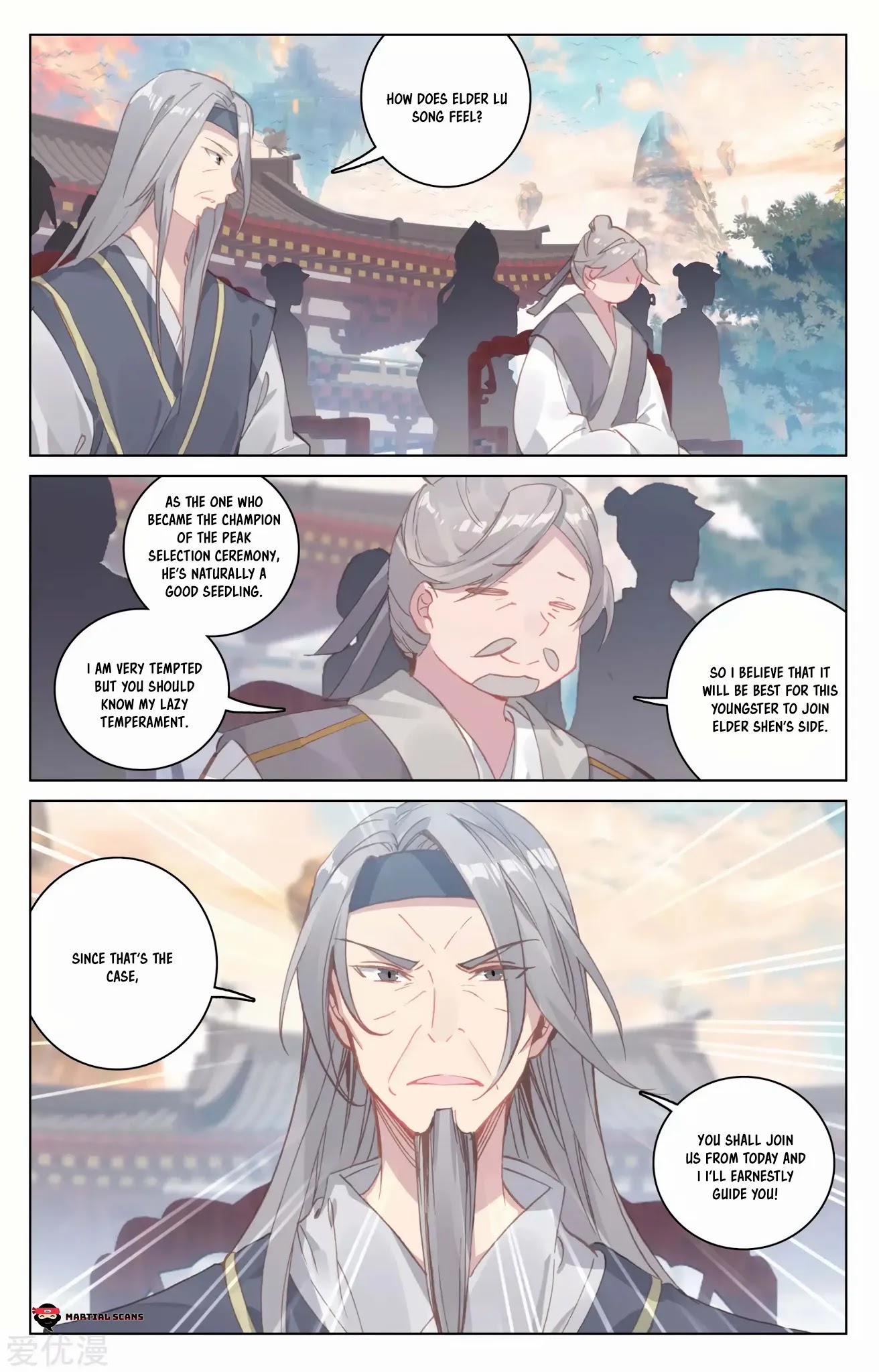 Yuan Zun Chapter 163.5 page 6 - Chapter 163.5: Gold Sash Disciple