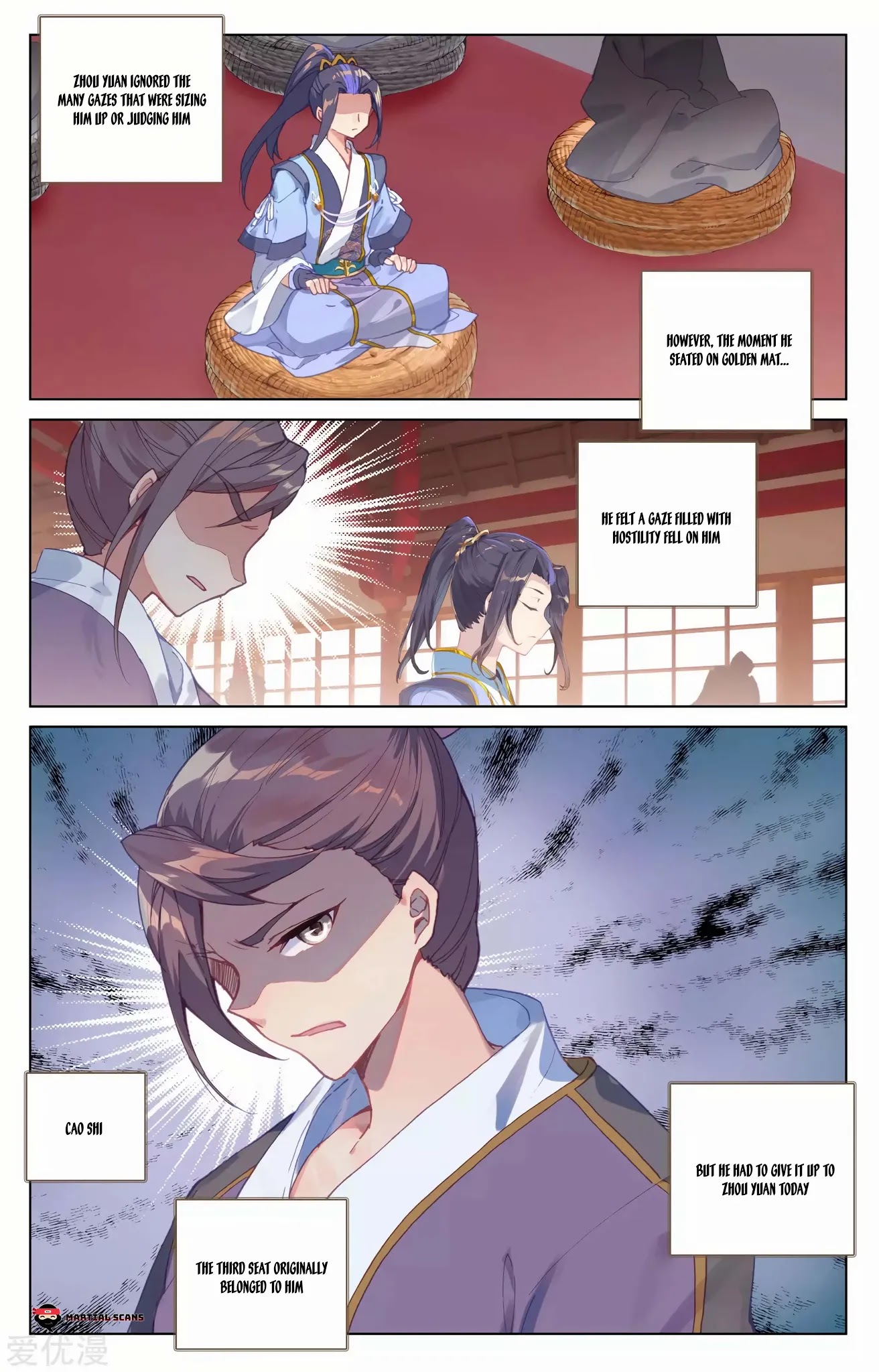 Yuan Zun Chapter 165.5 page 4 - Chapter 165.5: Gold Sash Third Seat