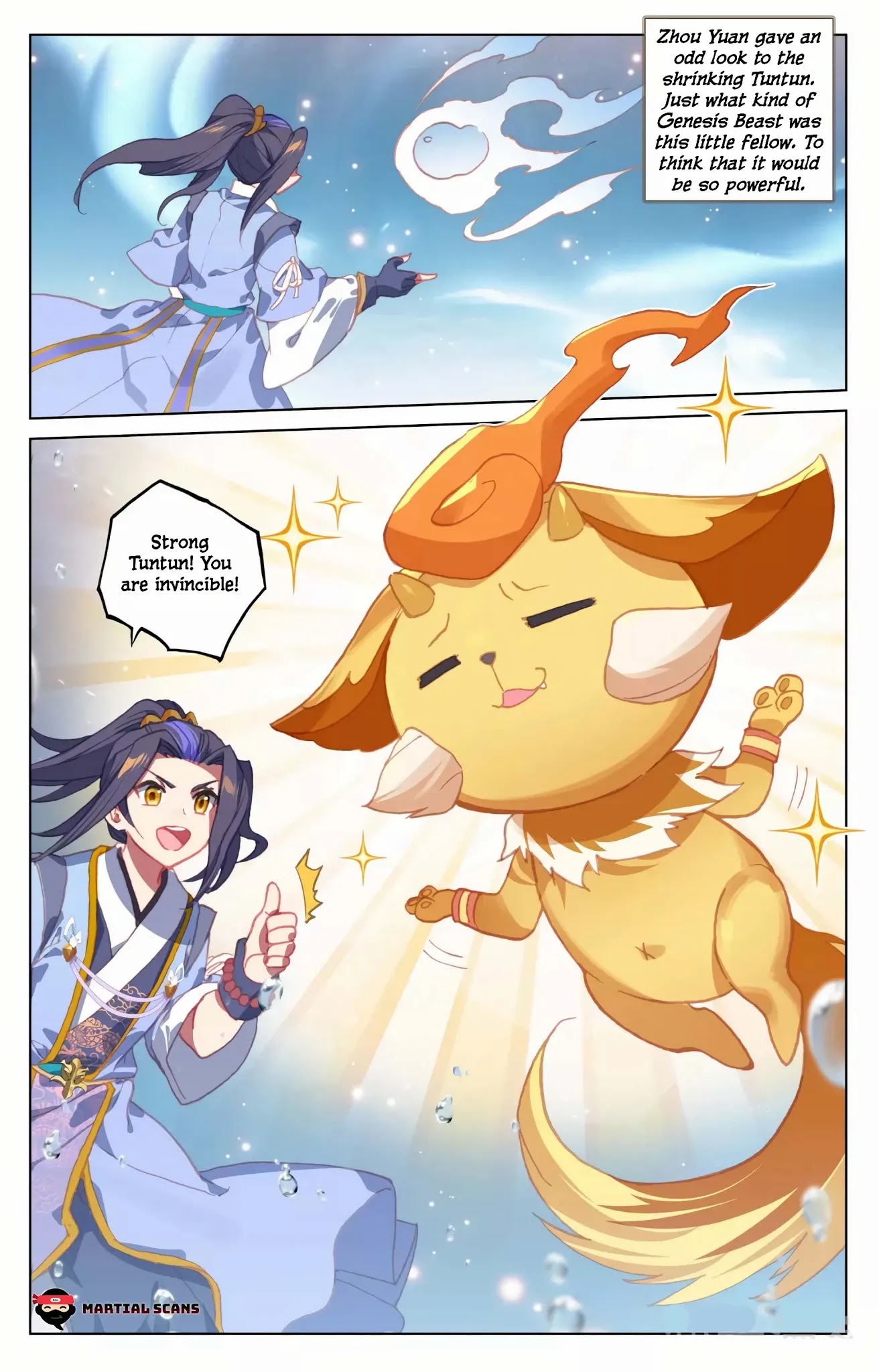 Yuan Zun Chapter 174.5 page 8 - Chapter 174.5: Perfect Teamwork