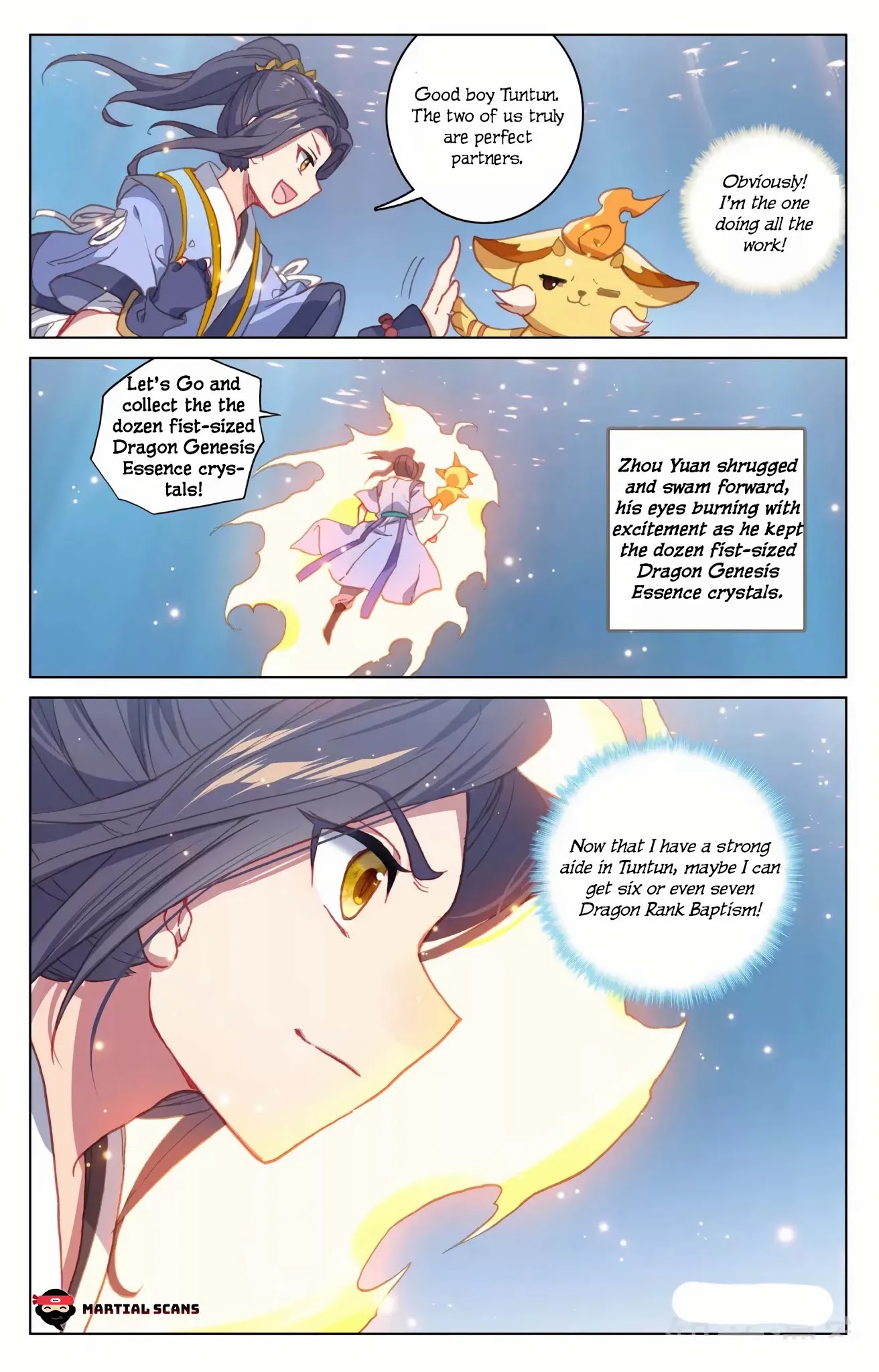 Yuan Zun Chapter 174.5 page 9 - Chapter 174.5: Perfect Teamwork